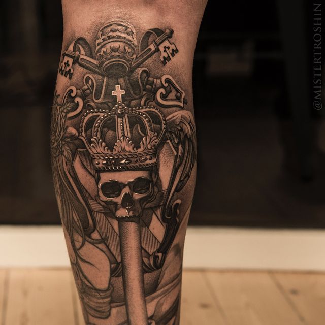 Епічні татуювання на ногах, які приковують погляд: фото - фото 328149