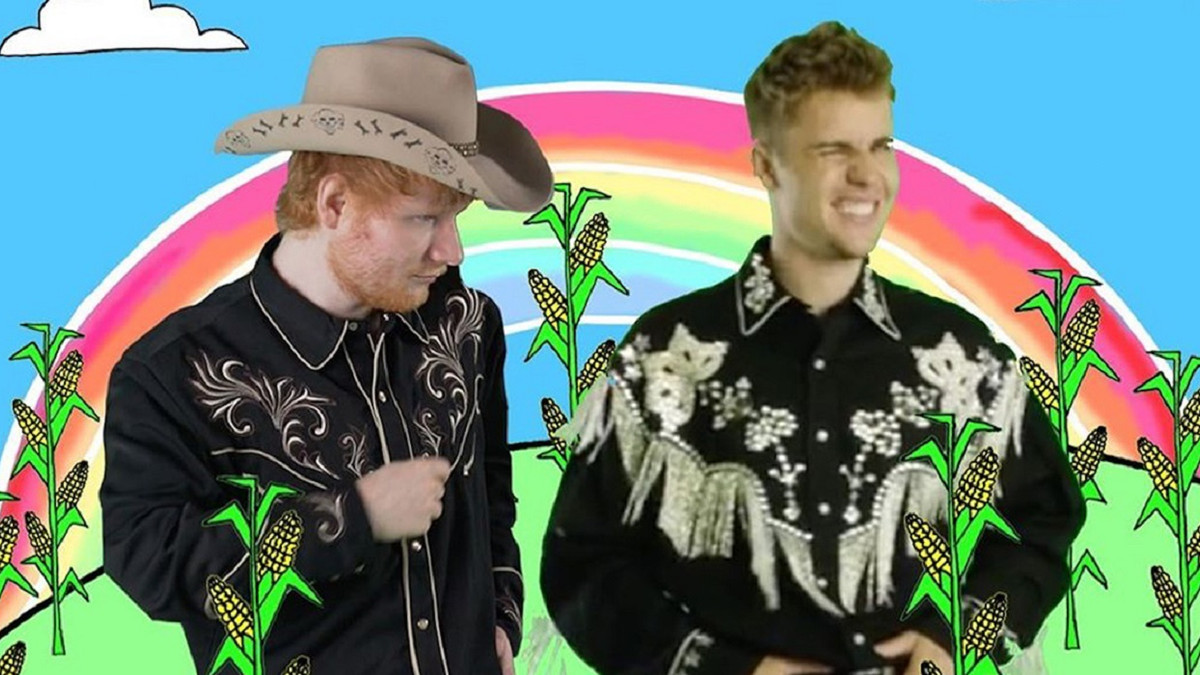 Ed Sheeran & Justin Bieber - I Don't Care, дивитись кліп онлайн - фото 1