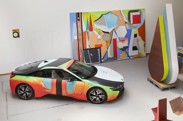 BMW i8 перетворили на 'незалежний' арт-кар - фото 328884