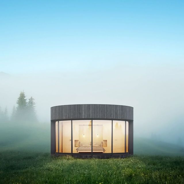 Виглядає круто: у Франції туристам пропонують заночувати у наметі-кабіні - фото 329175