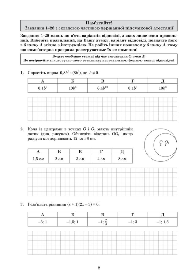 ЗНО 2019 з математики: оприлюднені завдання та задачі з тесту - фото 329202