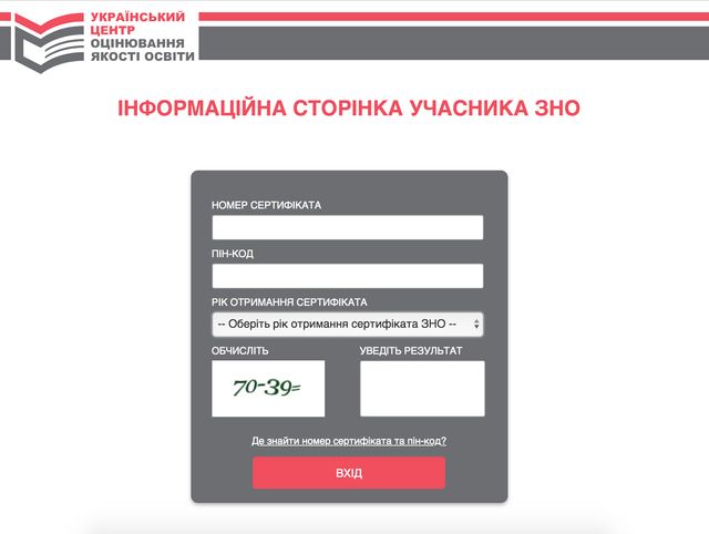 ЗНО 2019: вхід в особистий кабінет учасника та інформація про тести - фото 329411