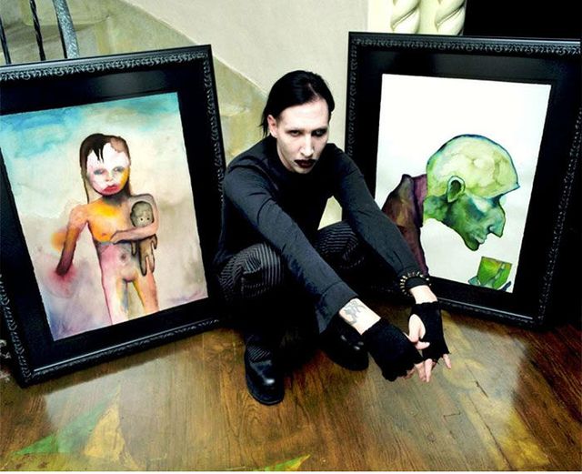 Рідкісні картини, намальовані знаменитостями - фото 330032