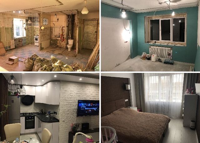 Хлопець перетворив хрущовку на шикарну квартиру-студію - фото 330227