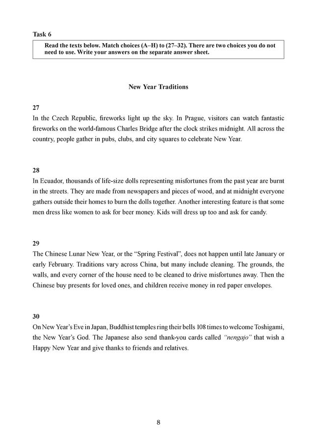 ЗНО 2019 з англійської мови: з'явилися завдання тестів та теми твору - фото 330377