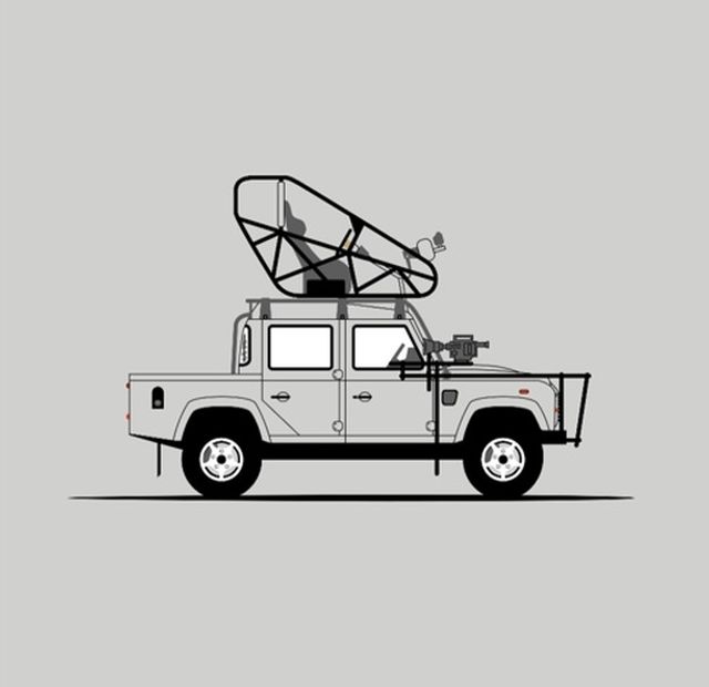 Для фанатів Land Rover Defender: дизайнер показав понад три сотні крутих артів - фото 331225