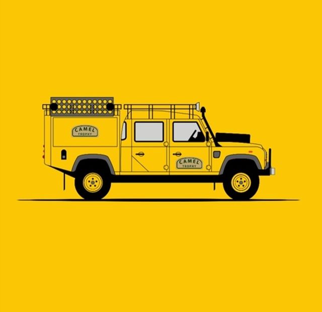 Для фанатів Land Rover Defender: дизайнер показав понад три сотні крутих артів - фото 331228