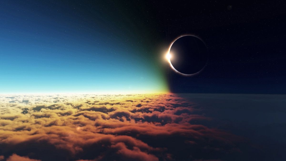 Перше затемнення Сонця показали на відео - фото 1