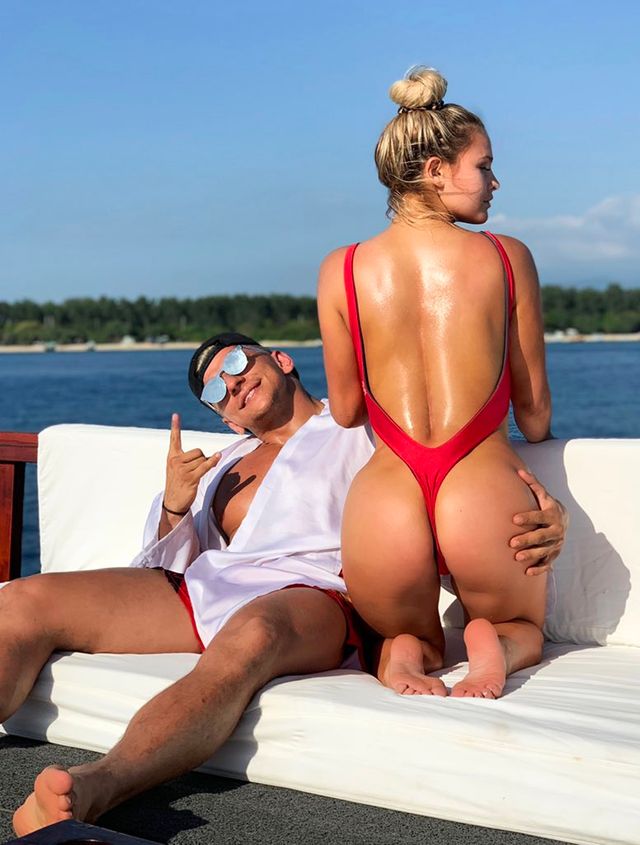 Віталій Здоровецький і Кінсі Воланскі - фото 331443