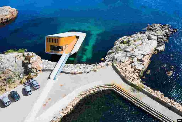 У Норвегії відкрили перший в Європі підводний ресторан - фото 331498
