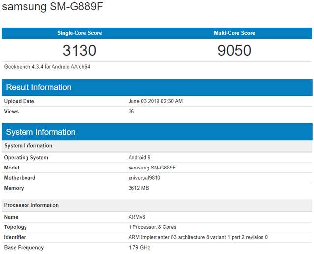 Невідомий Samsung засвітився у базі даних бенчмарку - фото 331658