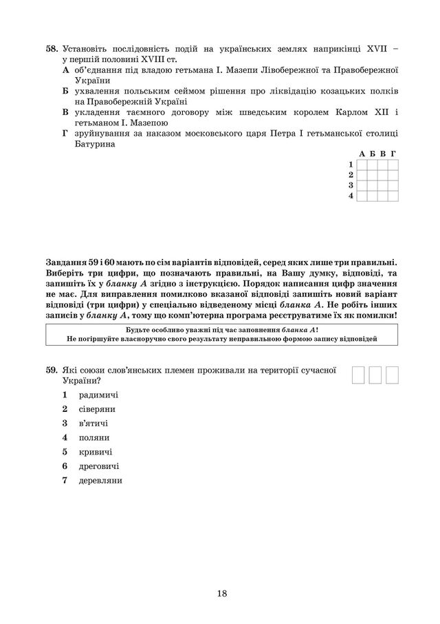 ЗНО з історії України 2019: опубліковані завдання цьогорічного тесту - фото 331914