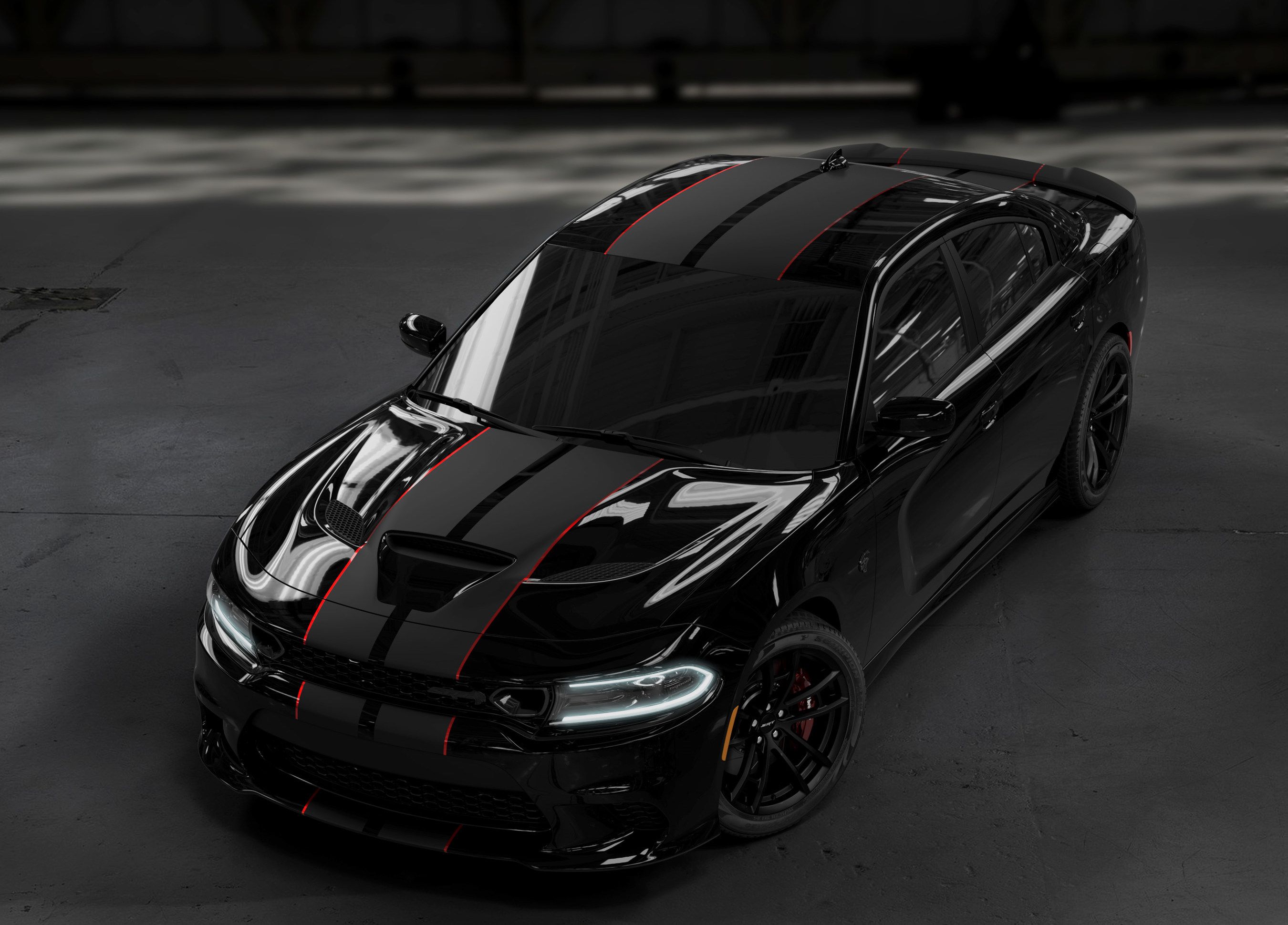 Dodge випустив "похмуру" версію седана Charger SRT Hellcat