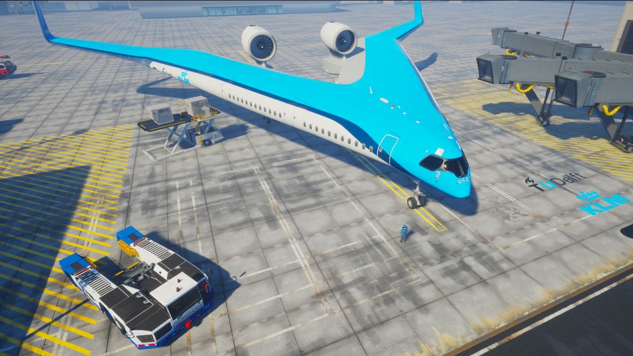 У Нідерландах показали концепт авіалайнера майбутнього