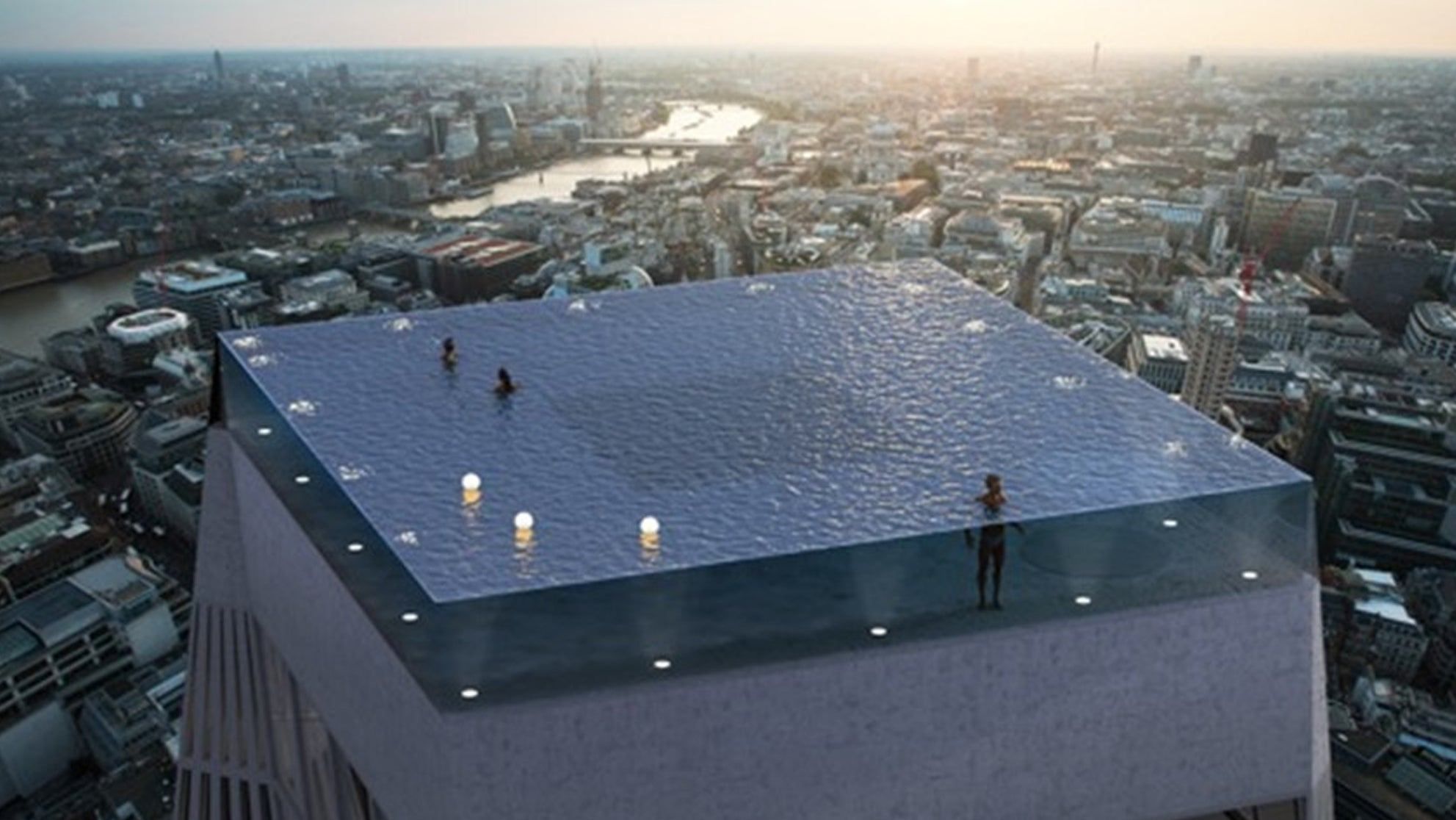 У Лондоні з'явиться унікальний хмарочос з басейном на даху