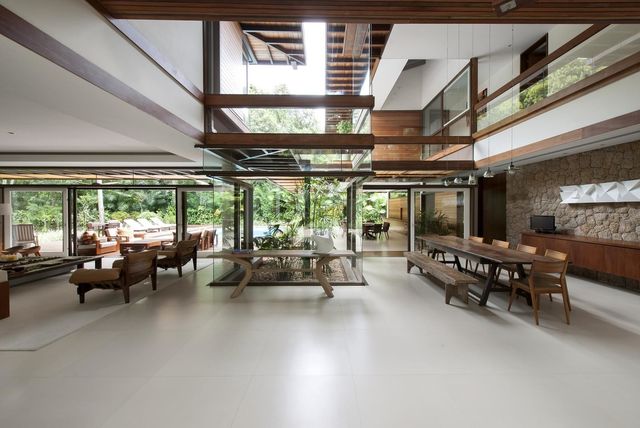 Архітектори створили розкішну тропічну віллу в Бразилії: фото - фото 333472