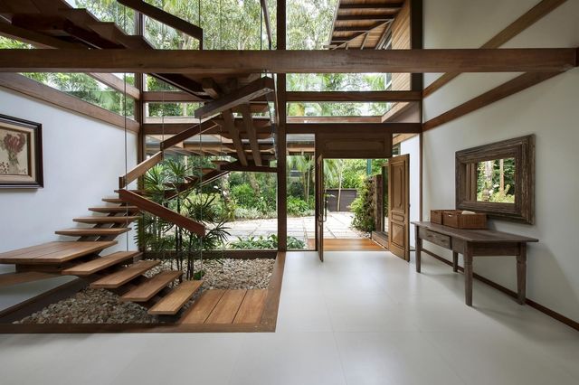 Архітектори створили розкішну тропічну віллу в Бразилії: фото - фото 333480