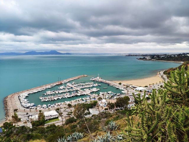 Оглядовий майданчик у місті Сіді Бу Саїд - фото 333652