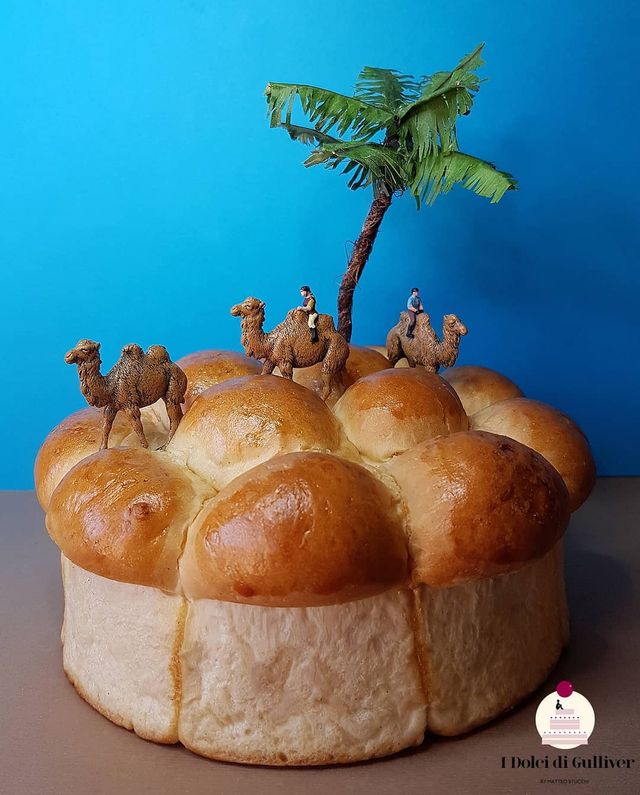 Кондитер перетворює десерти в мініатюрні світи: смачні знімки - фото 334958