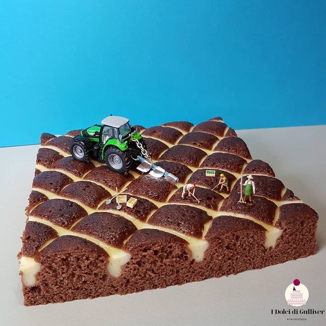 Кондитер перетворює десерти в мініатюрні світи: смачні знімки - фото 334960