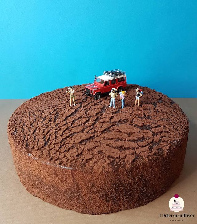 Кондитер перетворює десерти в мініатюрні світи: смачні знімки - фото 334961