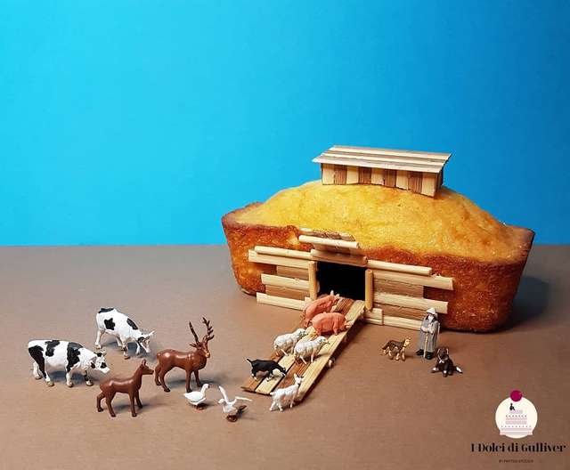 Кондитер перетворює десерти в мініатюрні світи: смачні знімки - фото 334966