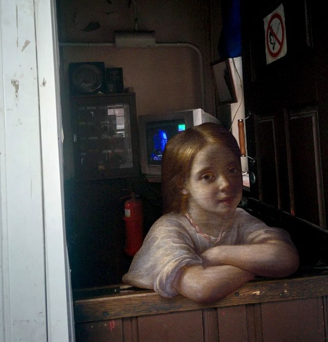 На основі картини Капітона Павлова 'Портрет доньки художника' 1843 року - фото 335512