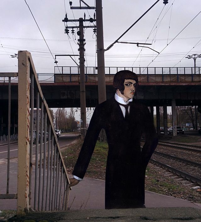 На основі картини Всеволода Максимовича 'Автопортрет' 1913 року - фото 335514