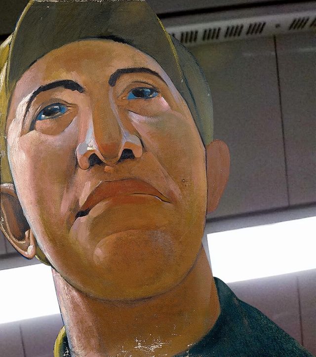 На основі картини Костянтина Елеви 'Голова мужчини' кінця 1920-х років - фото 335515