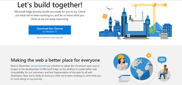 Microsoft Edgeстав доступний для Windows 7 і 8 - фото 335549