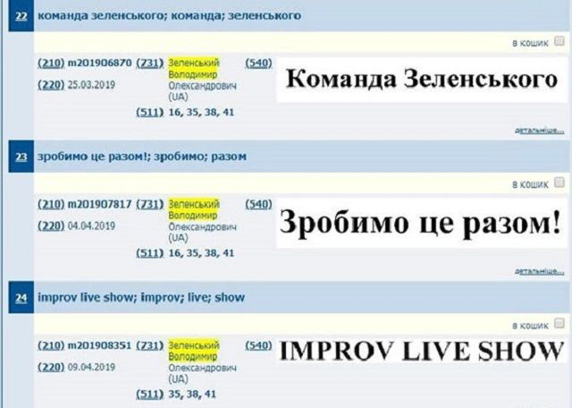 Зеленський хоче запатентувати свої політичні слогани - фото 336271