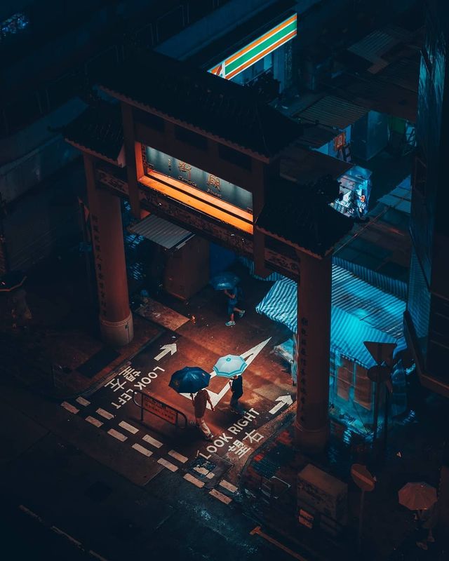 Нічна прогулянка Гонконгом, від якої важко відвести погляд: фото - фото 336556