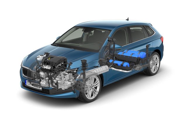 Всередині автомобіля встановлені газові балони - фото 336829