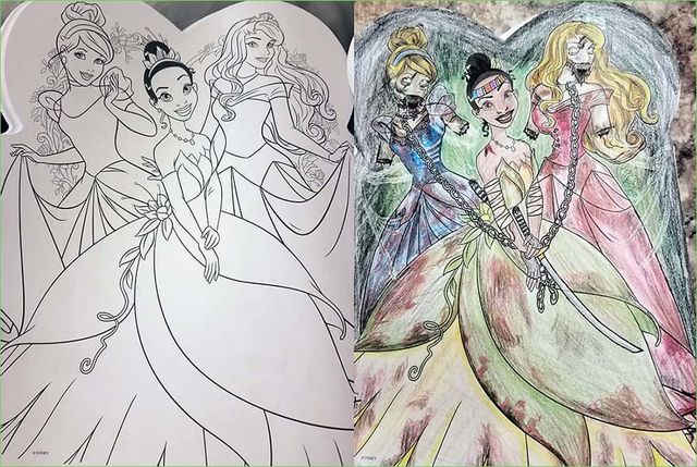 15 прикладів, чому дорослим не можна давати книжки-розмальовки: вульгарні фото - фото 337052