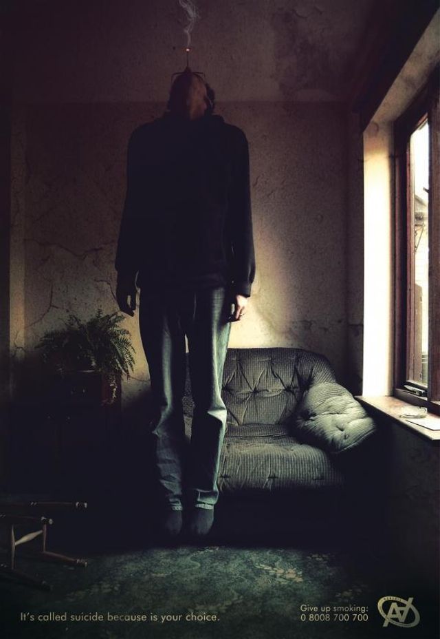 Вам захочеться кинути: креативна соціальна реклама про шкоду куріння - фото 337227