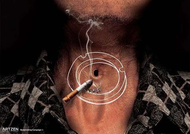 Вам захочеться кинути: креативна соціальна реклама про шкоду куріння - фото 337229