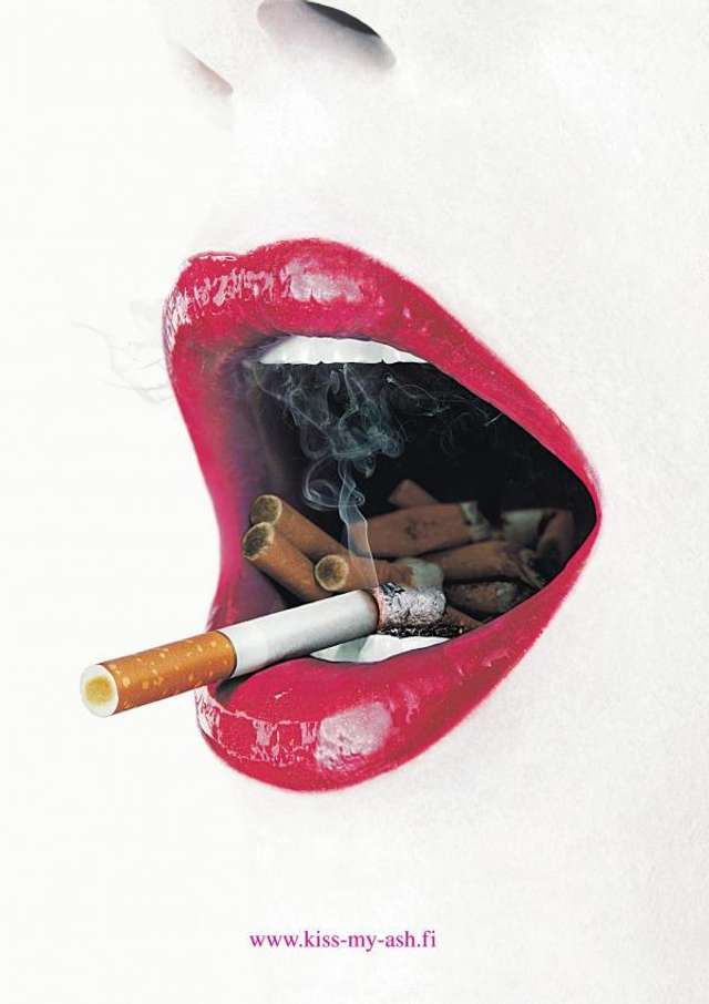 Вам захочеться кинути: креативна соціальна реклама про шкоду куріння - фото 337236
