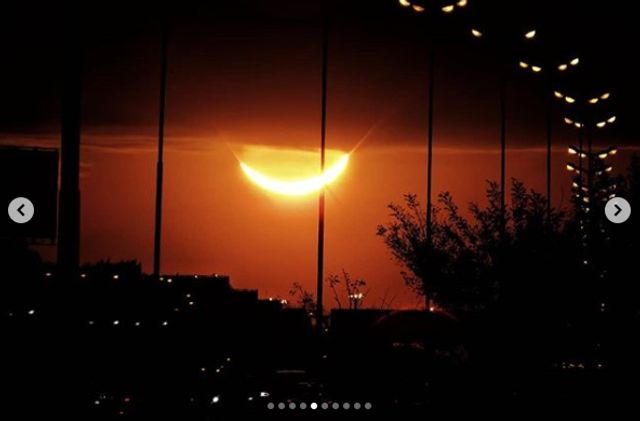 Сонячне затемнення 2019 показали в яскравих знімках - фото 338028