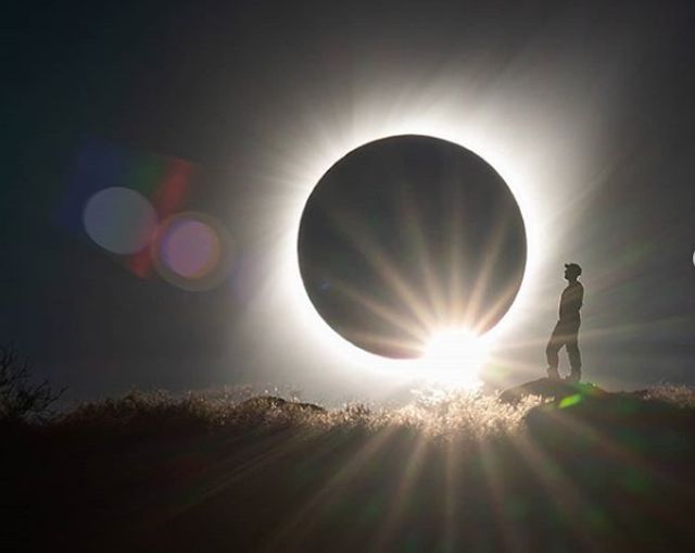 Сонячне затемнення 2019 показали в яскравих знімках - фото 338030