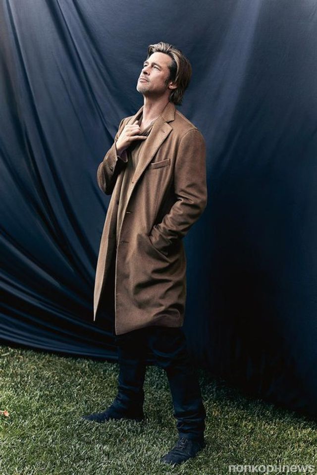 55-річний Бред Пітт знявся в стильній фотосесії - фото 338043