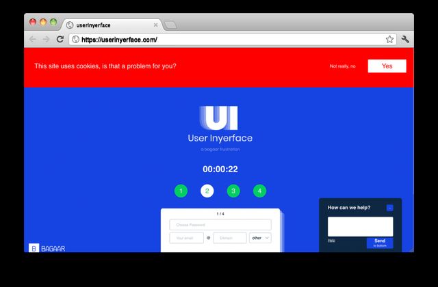 Створено сайт, у якому втілено найгірші елементи сучасного веб-дизайну - фото 338374
