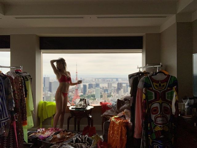 Хайді Клум у білизні показала пишний бюст - фото 339319