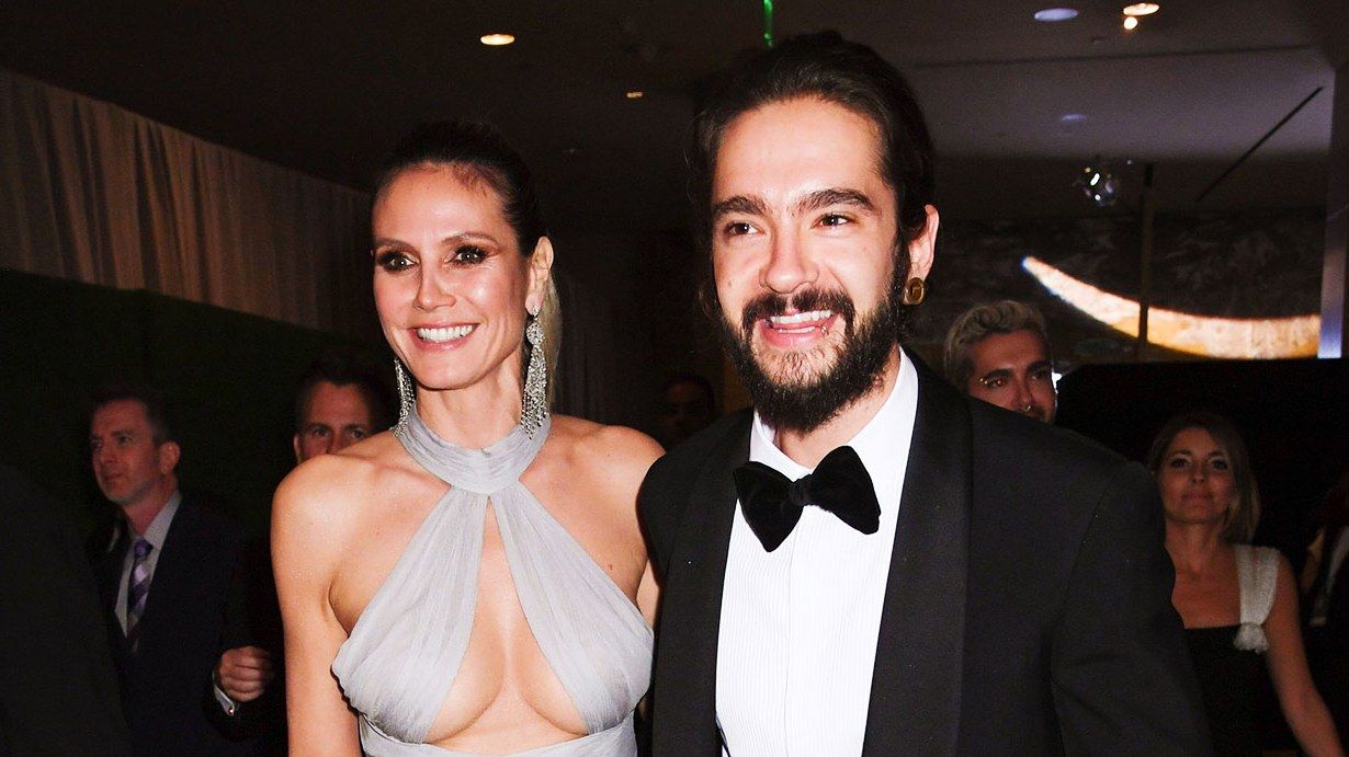 Хайді Клум у білизні показала пишний бюст