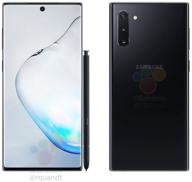У мережі з'явилися офіційні рендери Samsung Galaxy Note10+ - фото 340157