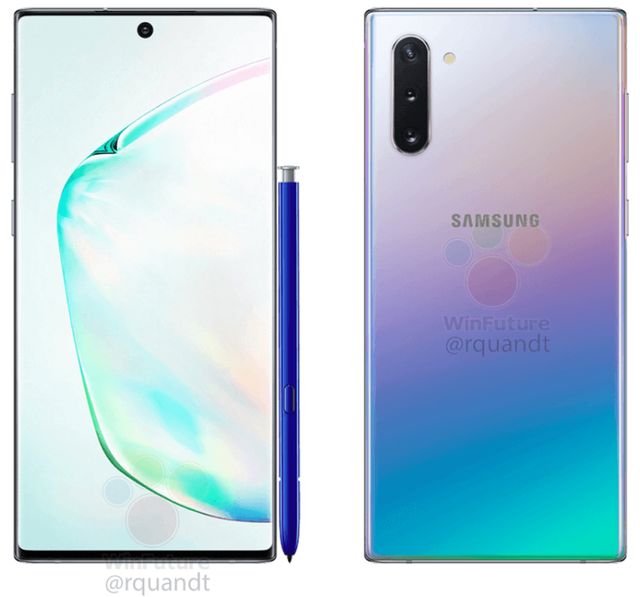 У мережі з'явилися офіційні рендери Samsung Galaxy Note10+ - фото 340158