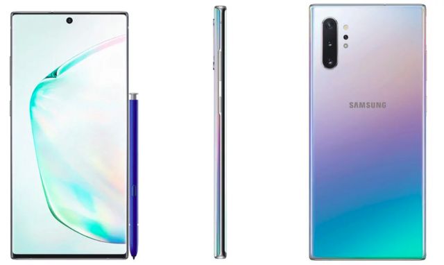 У мережі з'явилися офіційні рендери Samsung Galaxy Note10+ - фото 340161