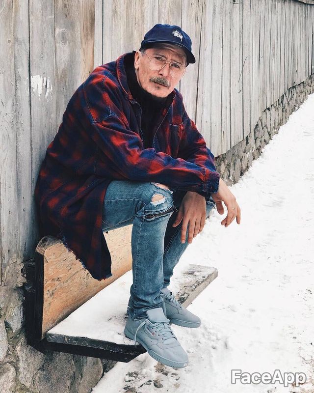 Як будуть виглядати українські зірки у старості: фотоперетворення з FaceApp - фото 341285