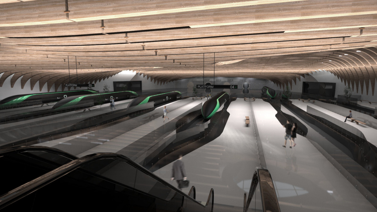 Як виглядатиме станція Hyperloop - фото 1