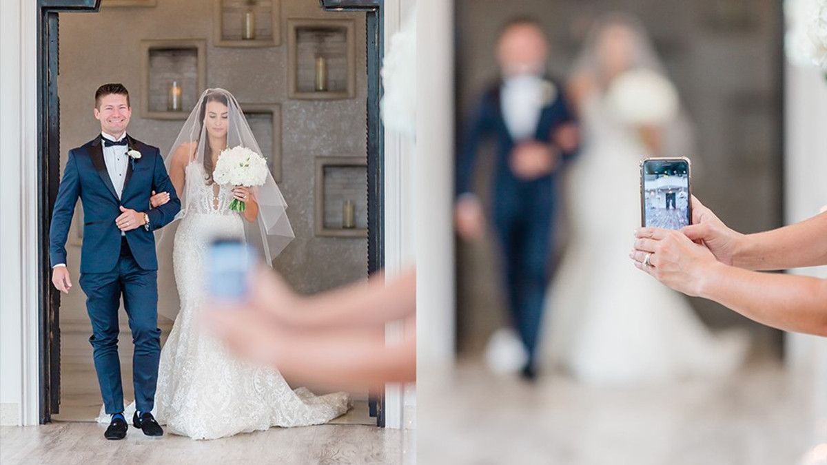 Весільний фотограф заборонила знімати гостям на iPhone - фото 1