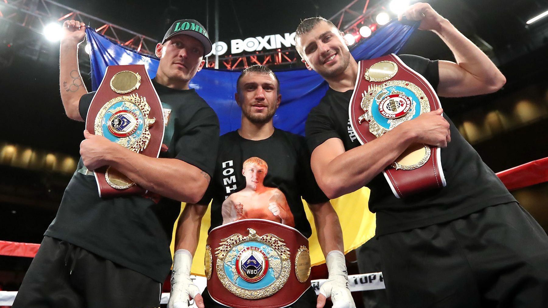 Футбокс: Усик і Ломаченко вигадали новий вид спорту